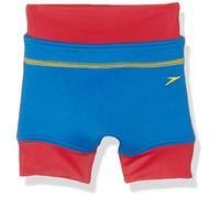 Speedo Boy's Swimnappy Cover - Neon Blue/Risk Red/Lime Punch, Size 6-9