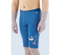 Speedo Boy's UV Protection Swim Jammers Trunks in Blue/Orange (24 Months)