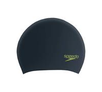 Speedo Junior Long Hair Silicone Swimming Cap Black