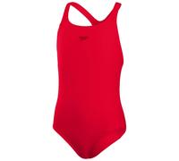 Speedo Childrens Endurance+ Medalist Swimsuit - Red, Age 5-14