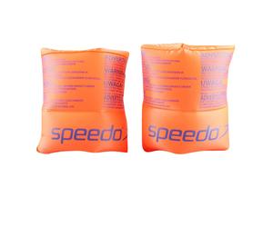 Speedo Childrens/Kids Rollup Swimming ArmbandsOne Size Bright Orange/Blue RD649