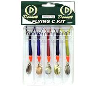 Speedo Dennett Flying C Kit Pemium Quality Sinking Fishing Lure - Assorted Colours, 15 g