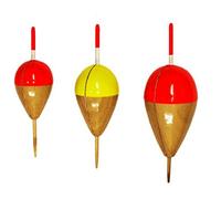 Speedo Dennett Traditional Pike Bungs Float for Predator Fishing - Brown, 5 g