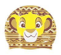 Speedo Disney Lion King Junior Printed Silicone Swim Cap 8 08386D567 Yellow