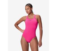 Speedo Endurance+ Medalist Swimsuit Womens 10 (S) Pink