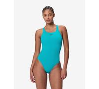 Speedo Endurance+ Medalist Swimsuit Womens 8 (XS) Blue