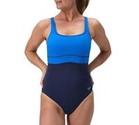 Speedo Women's Swimsuit Contour Eclipse Shaping Bust Support ECO Blue Size 36 (UK 12)