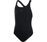 Speedo Girls Endurance+ Medalist - Black, Black, Size 4 Years, Women Black