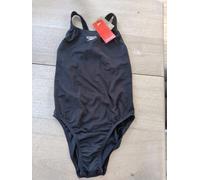 Speedo Endurance+ Medalist Swimsuit Black Size:14/36.