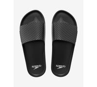 Speedo Women's Essential Slides | Pool Sliders | Beach Footwear, Black, 6 UK