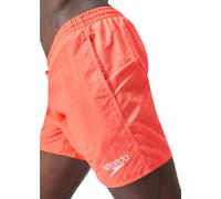 Speedo Essentials Mens Swim Shorts Red 16 Inch Swimming Adjustable Pockets Short