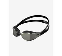 Speedo Fastskin Hyper Elite Swimming Goggles Black with Grey Mirrored Lenses