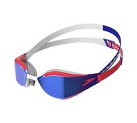 Speedo Fastskin Hyper Elite Swimming Goggles, Watermelon/True Cobalt/White, One Size