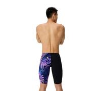 Speedo Fastskin Lzr Ignite Jammer Swimsuit Black Blue Purple - 22