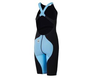 Speedo Fastskin Lzr Ignite Kneeskin Open Back Competition Swimsuit Black 9-10 Years Girl