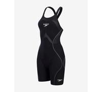 Speedo Fastskin Lzr Pure Intent 2.0 Open Back Competition Swimsuit Black UK 25 Women