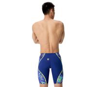 Men's Fastskin LZR Pure Intent 2.0 High Waisted Jammer Navy/Blue/Yellow - 22 Navy/Morph/Yellow 22