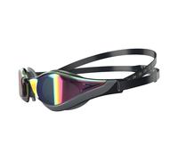 Speedo Fastskin Pure Focus Mirrored Goggles - Black/ Cool Grey/ Ruby