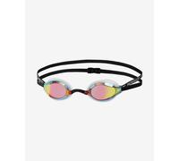 Speedo Adult Unisex Fastskin Speedsocket 2 Swimming Goggles Swimming Goggles, Black/White/Fire Gd, One Size