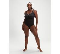 Speedo female Shaping Plus Size AquaNite 1 Piece Swimsuit - 24 - Blue, Blue,Black