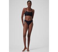 Speedo female Solid Racer Back Bikini Top - XL - Black, Black