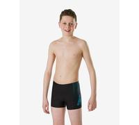 Speedo Gala Logo Panel Aquashort Black Blue Kids - 22
