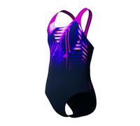 Speedo Girls Digi Placement Splashback Swimsuit Swimming Costume Diva Size 15-16 Years
