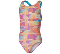 Speedo Digital Allover Leaderback Swimsuit Multicolor 13-14 Years Girl