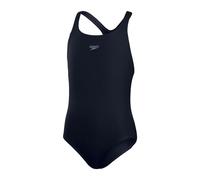 Speedo Girl's Endurance+ Medalist Swimsuit | Chlorine Resistance | Comfort Fit | SwiMing LeSons | Swim Holiday, True Navy, 44