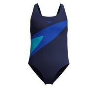 Speedo Girls Hyperboom Butterfly Back One Piece Swimsuit, Blue, Size 12 Years Blue