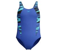 Speedo Girls Hyperboom Splice Muscleback Swimsuit - Blue - Age 5-6