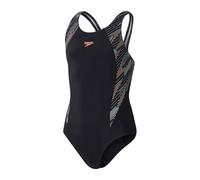 Speedo Hyperboom Splice Muscleback Swimsuit Black 5-6 Years Girl