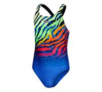 Speedo Girls Medalist One Piece Swimsuit / 5-6 Years Blue Green GT2224