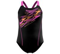 Speedo - Kid's Medley Logo Medalist - Swimsuit size 24, blue