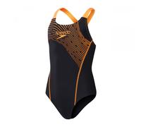 Speedo Girls Medley Medalist Logo One Piece Swimsuit