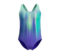 Speedo Girls Placement Splashback Swimsuit Colour: Black, Size: 9-10 years