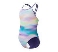 Speedo Girls Printed Twinstrap Swimsuit Size: 5-6 years, Colour: Multicoloured