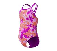 Speedo Girls Printed Twinstrap Swimsuit Swimming Costume Diva Size 11-12 Years