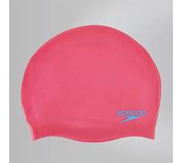 Speedo Girls Swim Cap, Pink/Blue, Junior