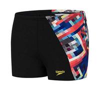 Speedo Glitchcode Digital Alv Aquashort Swimming Costume, Children, Blackwhitenavybondi Bluemangolava Redempire Yellow, 13-14