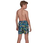 Speedo Glitchwarp Allover 15´´ Swimming Shorts Blue 4-5 Years Boy