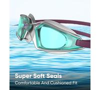 swimming goggles Hydropulse junior PVC purple/blue one-size