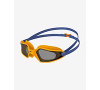 Speedo Hydropulse Swimming Goggles Blue Orange with Black Tinted Lenses Kids