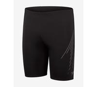 Speedo Hyper Boom Placement Swim Shorts Black Grey - 28