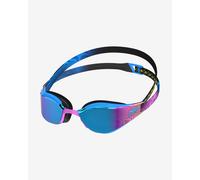 Speedo Hyper Elite mirrored lens swimming goggles black lilac blue