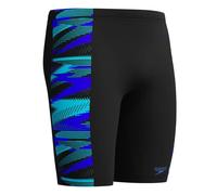 Speedo Hyperboom Panel Swim Jammers - Black/Blue - Waist Size 38