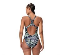 Women's Hyperboom Printed Medalist Swimsuit Green - 34 Pale Clover 34