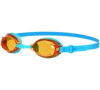 Speedo Jet Junior Goggles (Orange Lens/Blue Strap)