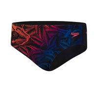 Speedo Junglelizzard Digital Placement 6.5cm Brief Swimwear, Children, boys, Swim Briefs, 8-04285D838, Black, Navy, Cosmo/Lava Red, Mango, 15-16