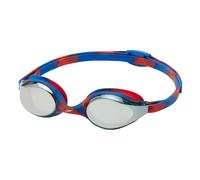 Speedo Unisex Youth Hyper Flyer Goggles, Comfortable, Anti-Fog/Leak, Sna Navy/Red One Size